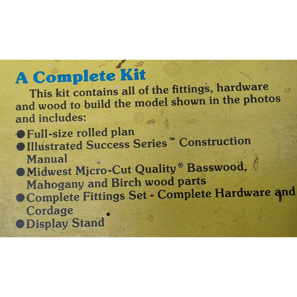 Midwest Products Co., 'The Dinghy', Kit #950, Skill Level 1, All Wood Model, New - Picture 11 of 11